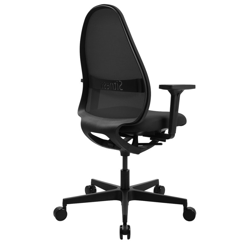 Topstar bureaustoel Soft Sitness Art, zwart, netrug, in hoogte verstelbaar